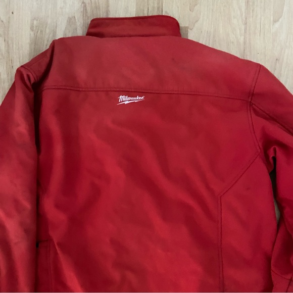 Milwaukee M12 Toughshell Heated Jacket Size XX Large Red XXL UNTESTED - Picture 10 of 10